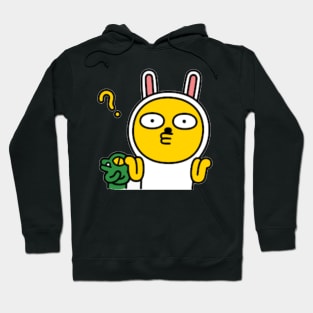 KakaoTalk Muzi and Con Character (Shrug) Hoodie